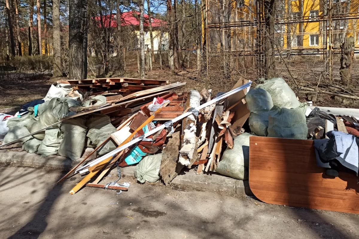 Крупногабаритный мусор в Сосновом Бору отправят в «лодочки»