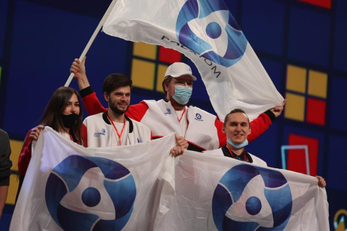 Команда Росатома стала первой по числу золотых медалей на Национальном чемпионате WorldSkills Hi-Tech 2021