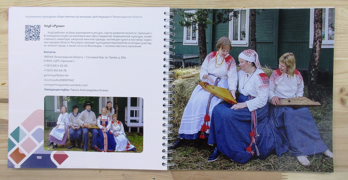Вышла книга о национально-культурных организациях Ленобласти сосновоборского автора