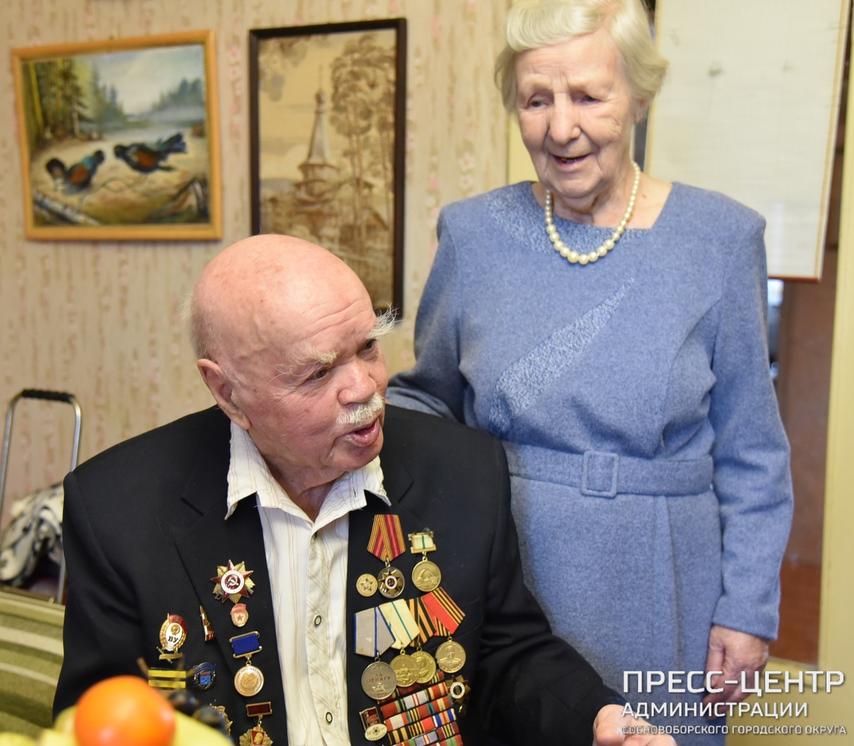 Юбилей настоящего Победителя. Ветерану войны Юрию Александровичу Ермошину - 95 лет