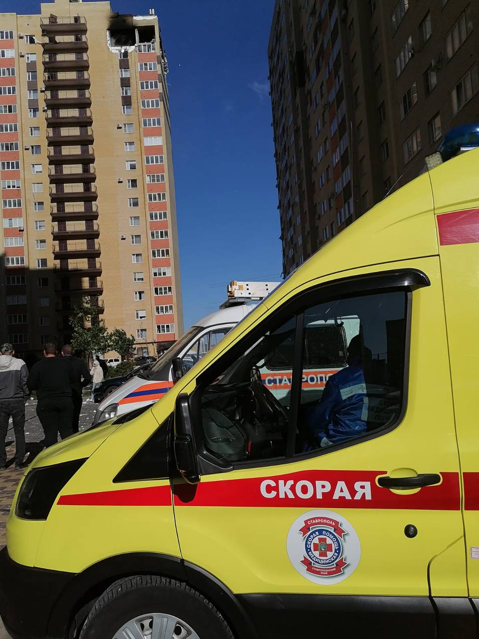 В Ставрополе взрыв газа разрушил несколько квартир. Пострадали трое