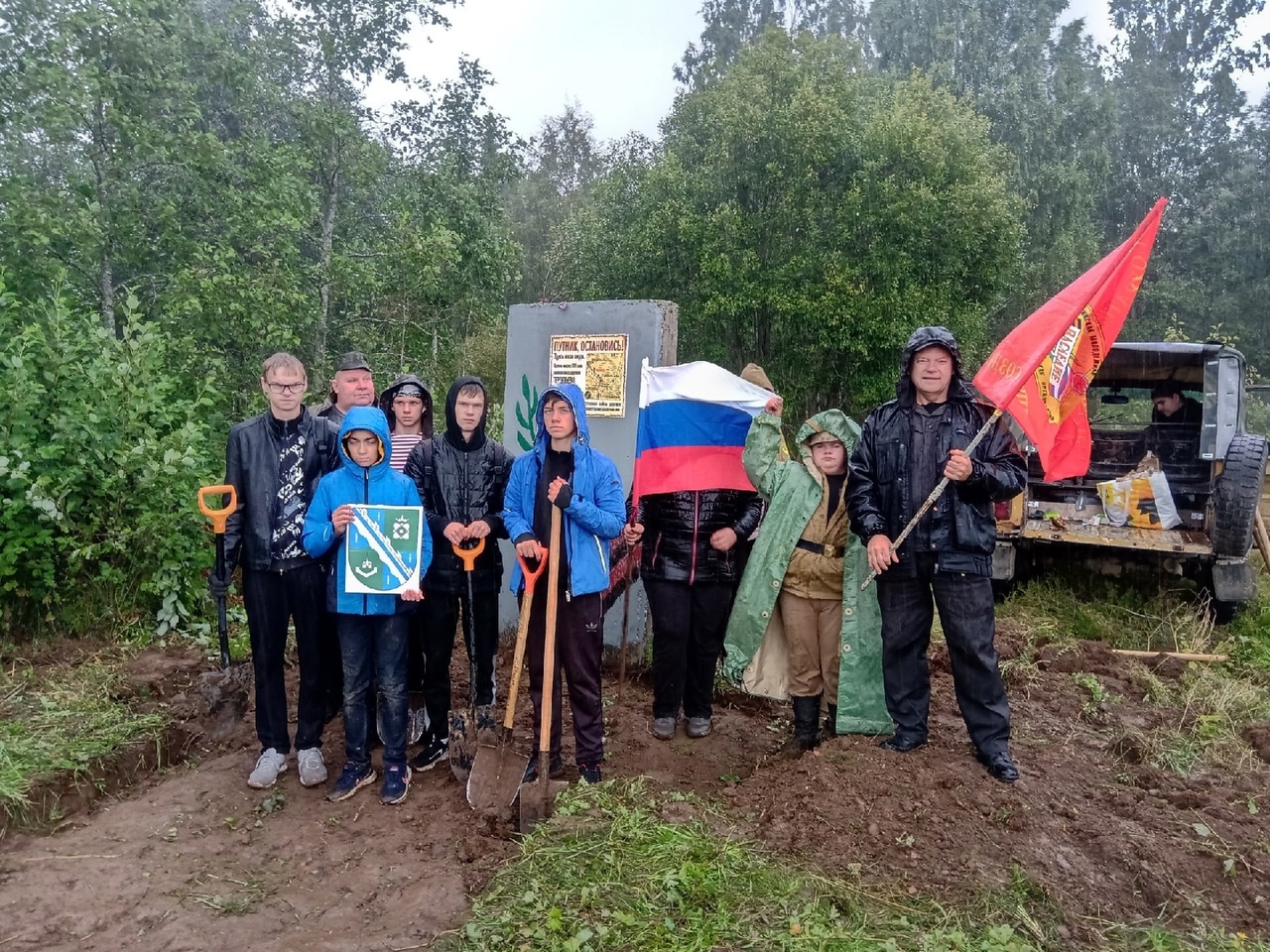 Сосновоборские школьники восстановили мемориальные знаки в Ленобласти