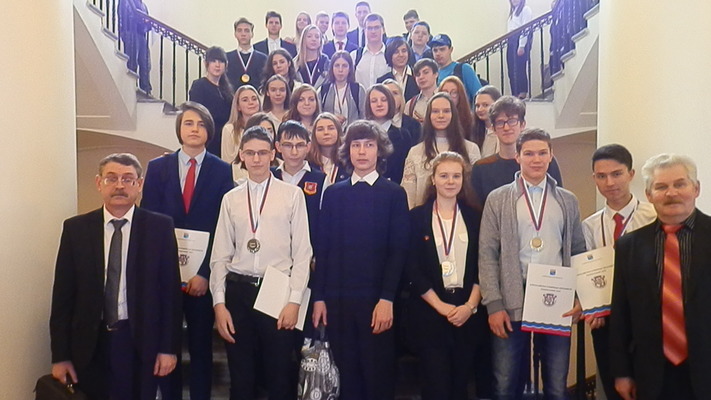 В Санкт-Петербургском государственном университете наградили сосновоборских школьников и преподавателей