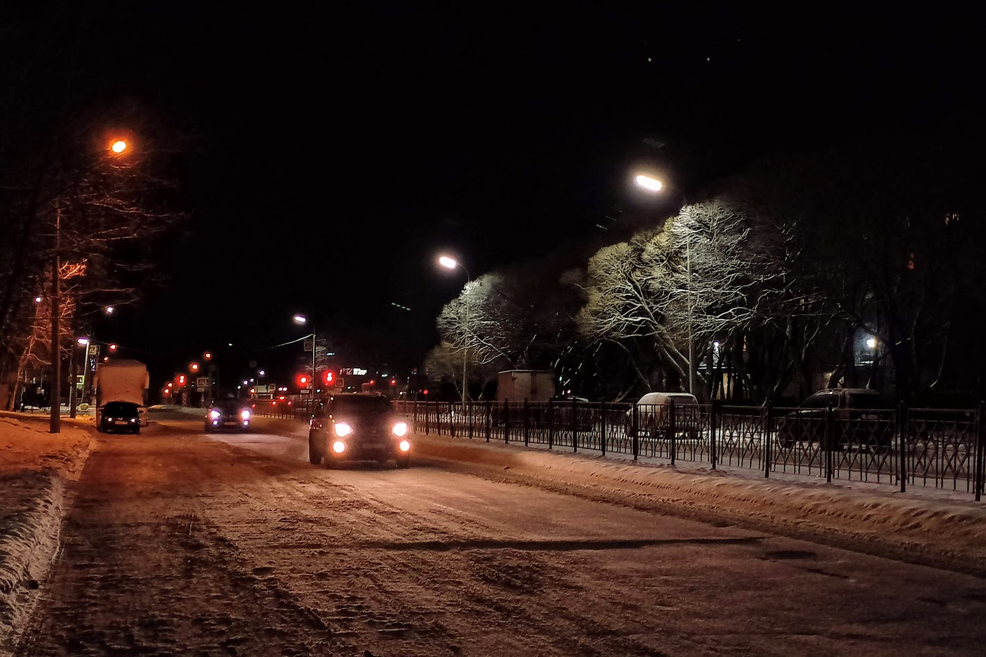 В Сосновом Бору планируют за год заменить все уличное освещение