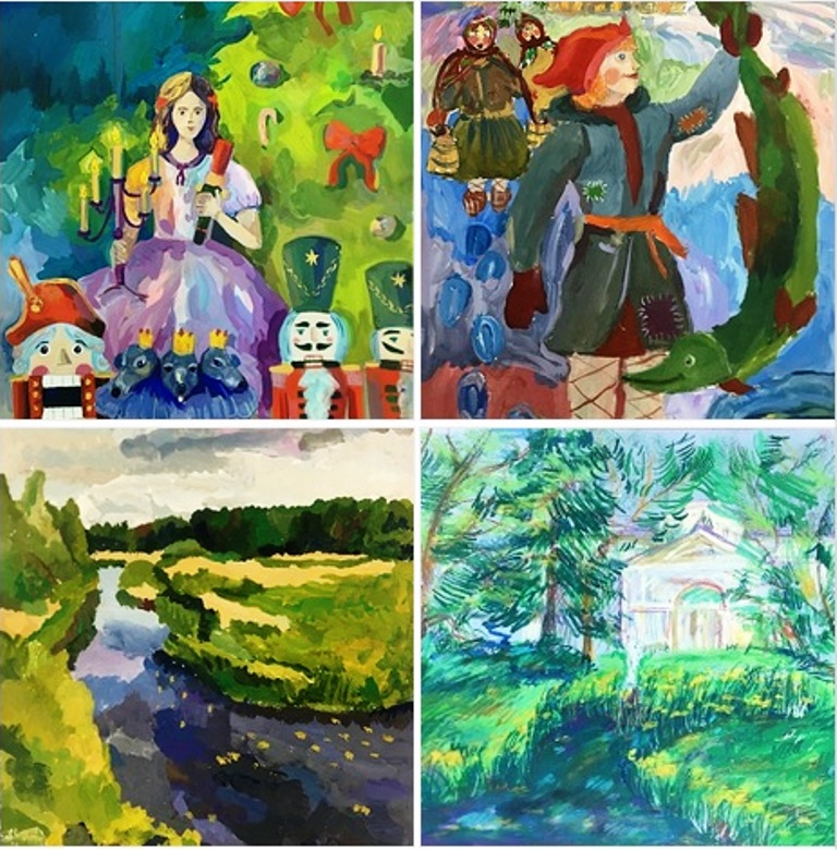 Ученики школы имени Кипренского стали призерами конкурсов изобразительного искусства