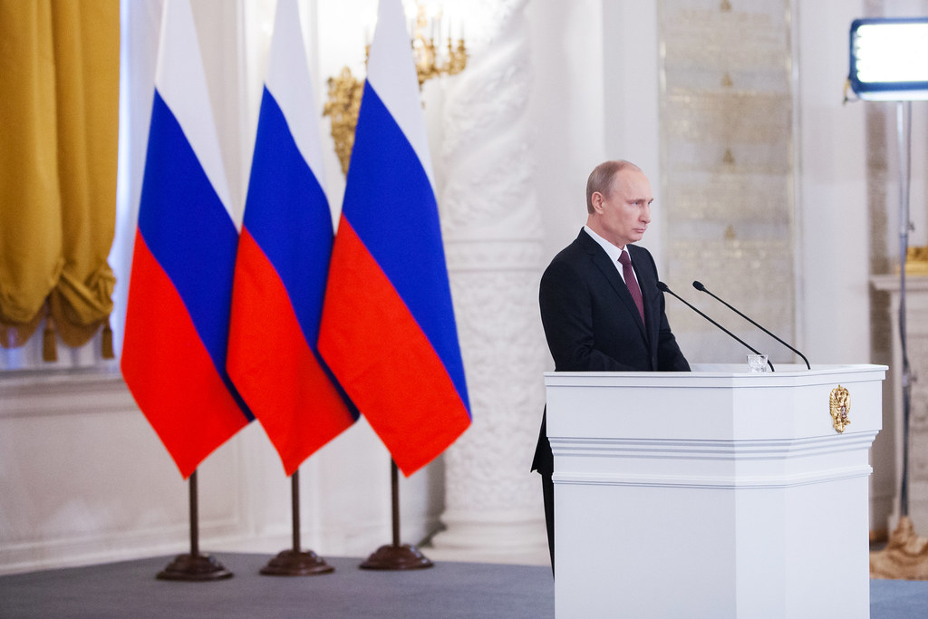 Полный текст обращения Владимира Путина к нации по поводу ситуации на Донбассе