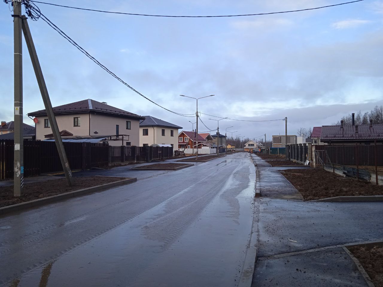 Строительство инфраструктуры в микрорайоне «Искра» идёт по графику