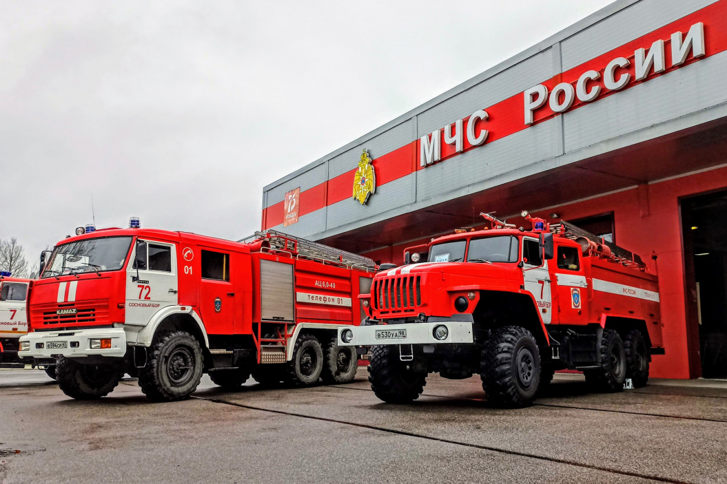 В Сосновом Бору за выходные потушили три пожара