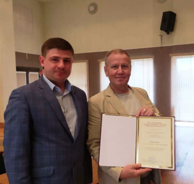Александр Пехтерев награжден Почетным дипломом Законодательного собрания Ленобласти