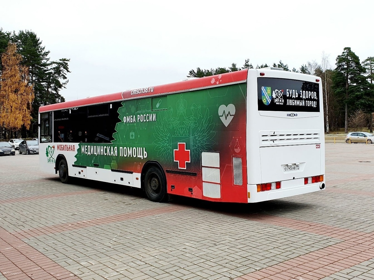 Время работы прививочных автобусов в Сосновом Бору будет увеличено