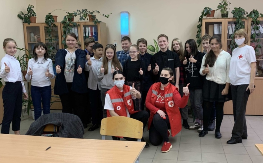 В Сосновом Бору работает Школа первой помощи Российского Красного Креста для детей 