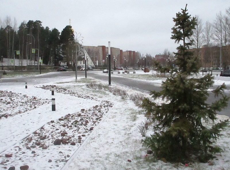 В среду 23 декабря в Ленобласти обещают мокрый снег и гололедицу