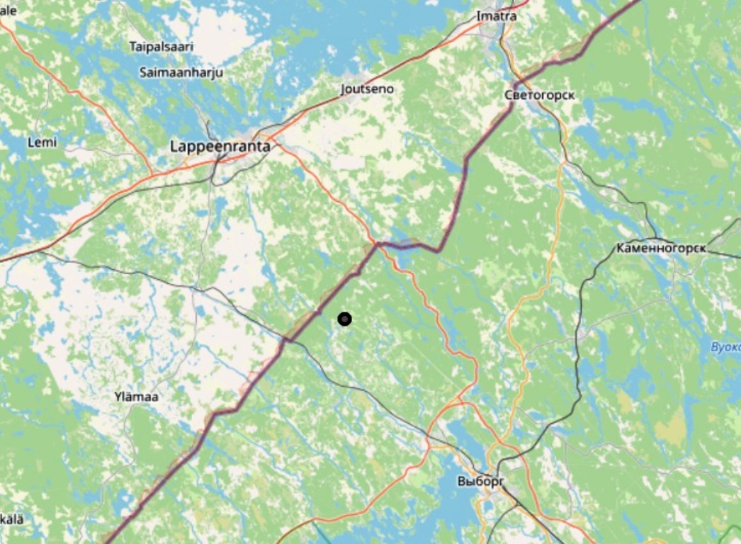 На границе Ленобласти и Финляндии зафиксирована сейсмоактивность 