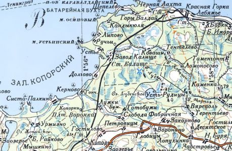 1941 Карты РККА. Довоенный Генштаб