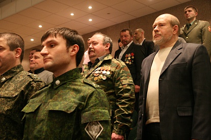 Ветеранов локальных войн и вооруженных конфликтов поздравили в администрации