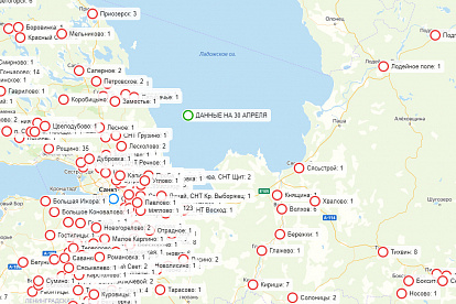 Карта сосново приозерский район ленинградской области