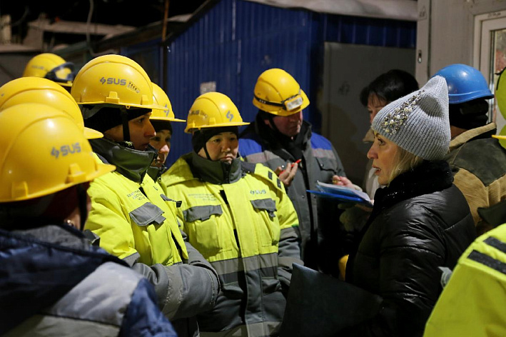 Прямой диалог. Профсоюз холдинга «ТИТАН-2» провел очную встречу с сотрудниками ПАО «СУС» на стройплощадке Ленинградской АЭС