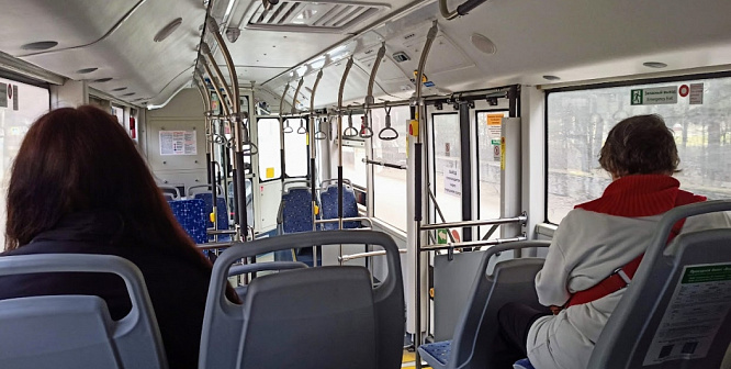 В пасхальное воскресенье на автобусном маршруте № 23 в Сосновом Бору введут дополнительные рейсы