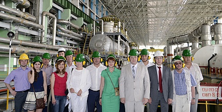 Нововоронежскую АЭС посетила сосновоборская делегация