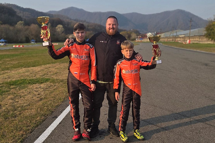 Сосновоборские картингисты привезли золотые награды из Сочи