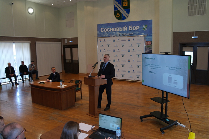 Глава Соснового Бора отчитался за прошедший 2025 год