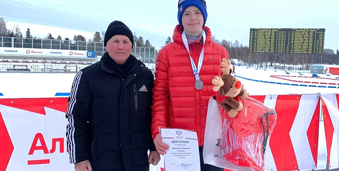 Михаил Афанасьев из Соснового Бора завоевал серебро на Первенстве России