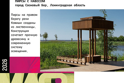 Несколько малых форм в Сосновом Бору выдвинуты на конкурс. Идёт голосование