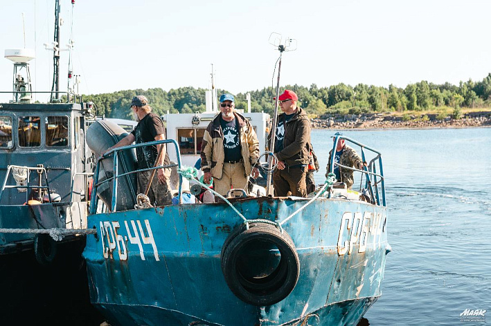 Память моря. Сосновоборский клуб «Острова Балтийской славы» отправился в экспедицию на остров Малый