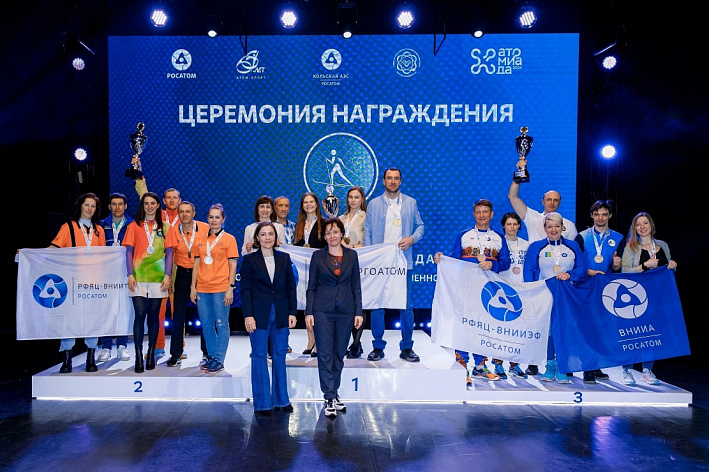 Спортсмены ЛАЭС внесли свой вклад в победу команды Росэнергоатома на Зимней Атомиаде