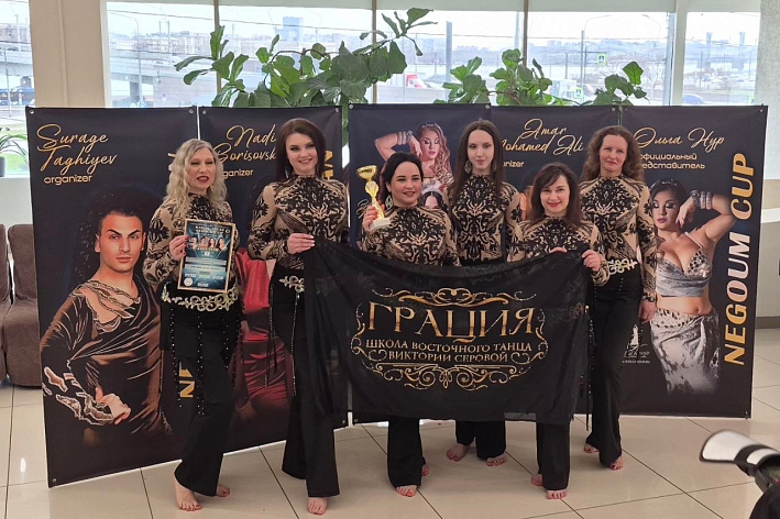 Школа танца «Грация» привезла букет наград с Кубка звёзд в Санкт-Петербурге