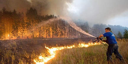 С начала майских праздников в лесах потушено 19 пожаров