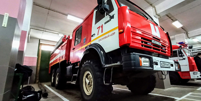 В выходные огнеборцы дважды выезжали на пожары в Систо-Палкино, на месте одного из них обнаружен труп