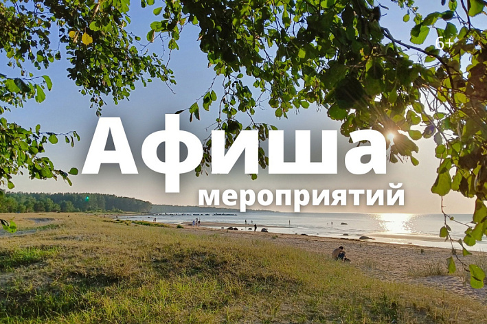 Афиша выходного дня: куда сходить в Сосновом Бору 30 мая — 1 июня