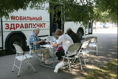 У жителей Соснового Бора появилась возможность проверить здоровье рядом с домом
