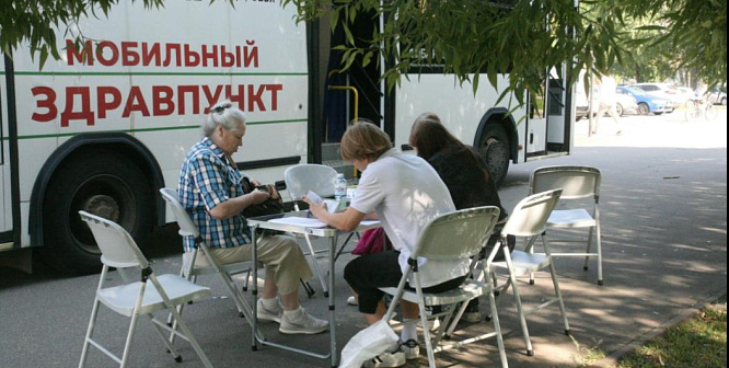 У жителей Соснового Бора появилась возможность проверить здоровье рядом с домом