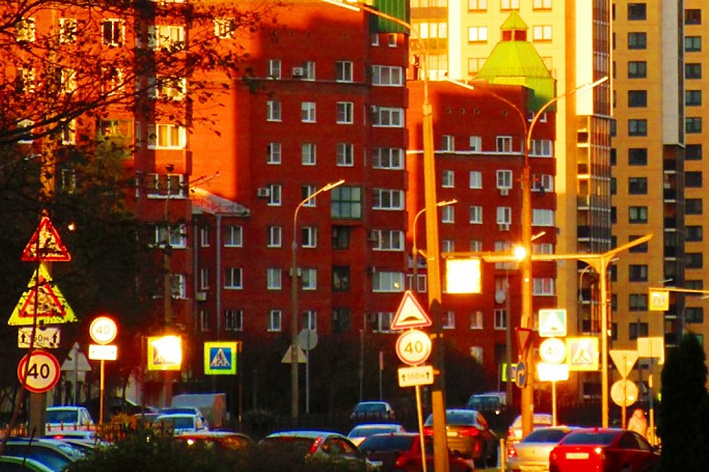 В Сосновом Бору установили 154 дорожных знака