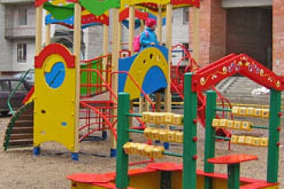 Возле ДМХШ «Балтика» построят детский игровой комплекс
