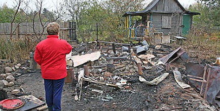 Незамеченный пожар в Липово