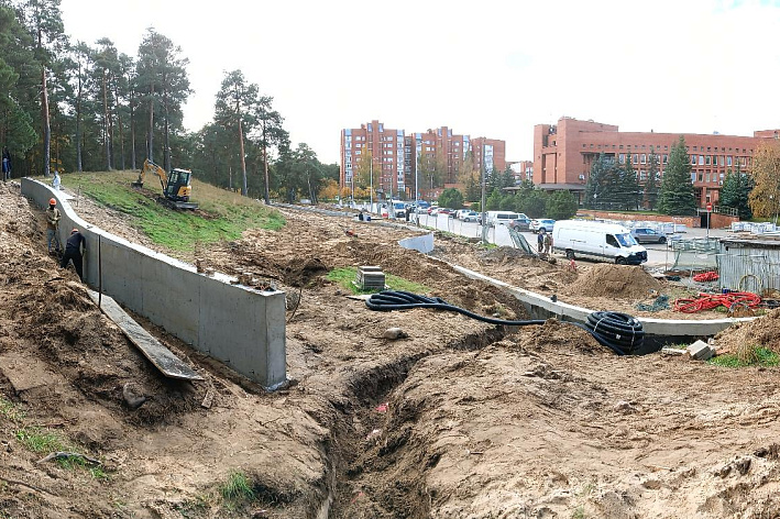 Когда на «Белых песках» Соснового Бора завершат благоустройство