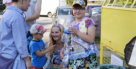 «Атомград-Наш город» - за чистый двор! В Сосновом Бору прошла экологическая акция для всей семьи