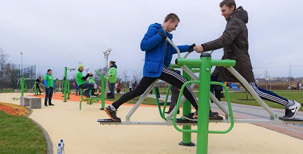 В городе появятся новые детские пло­щадки и уличные спортивные тренажеры