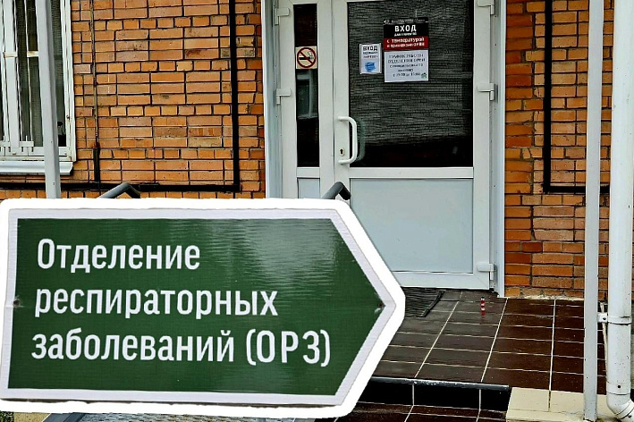 В ЦМСЧ № 38 Соснового Бора изменен график приема пациентов с ОРВИ
