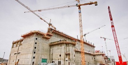 Первое из зданий ЛАЭС-2 достигло строительной готовности 