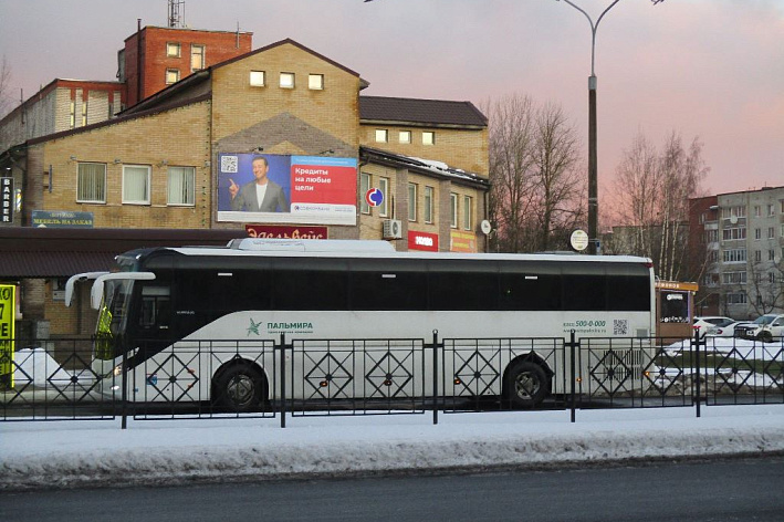 Рейсовый автобус № 403 «Санкт-Петербург - Сосновый Бор» временно приостанавливается с 20 февраля