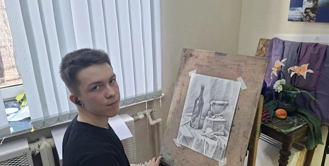 Басковцев Владимир из Соснового Бора завоевал Гран-при межрегионального конкурса «Серебряный карандаш»