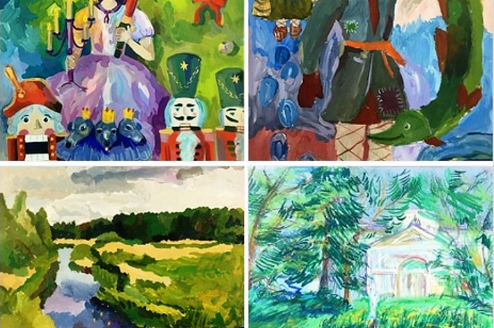 Ученики школы имени Кипренского стали призерами конкурсов изобразительного искусства