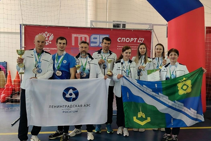 Команда Ленинградской АЭС стала второй на областном фестивале трудовых коллективов