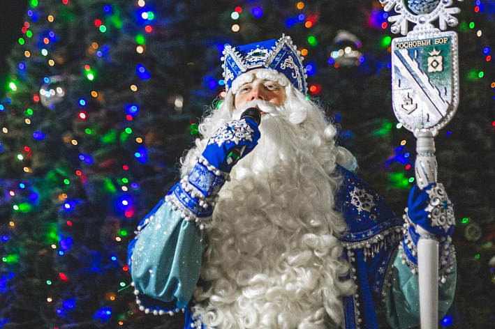 Когда в Сосновом Бору зажгутся большие елки