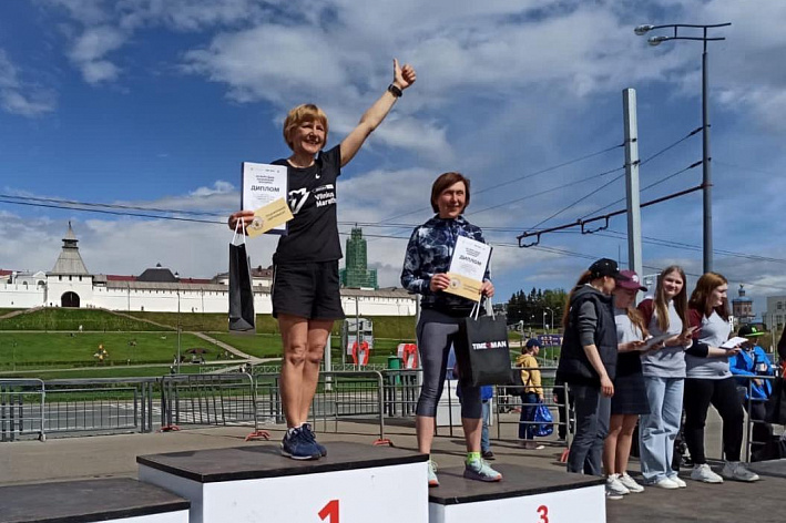 Сосновоборка Татьяна Свиридова пробежала свой 150-й марафон и выиграла очередное золото